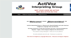 Desktop Screenshot of activoz.com